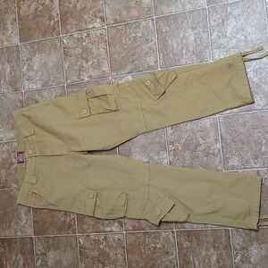 GUC Match Mens Green Cargo Pants Size 34 Spankin' Hot!